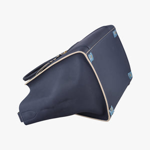 Pre-owned Celine Luggage Square Phantom Navy Leather  handbag | stylenewstar
