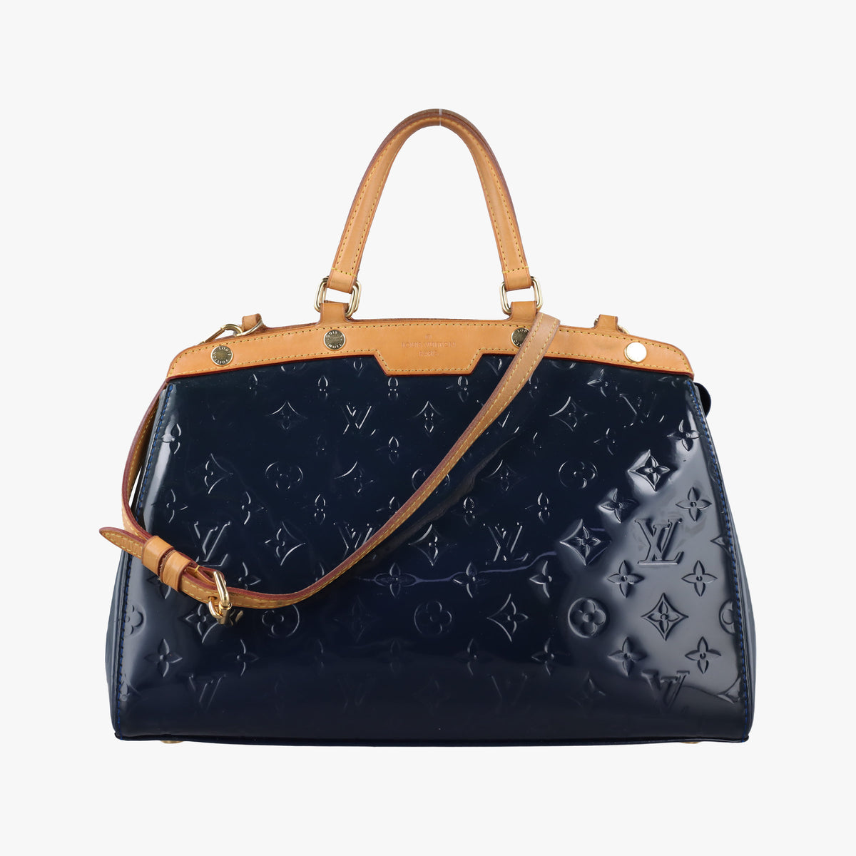 Vintage Louis Vuitton Brea MM Grand Bleu Vernis M90054 shoulderbag | stylenewstar