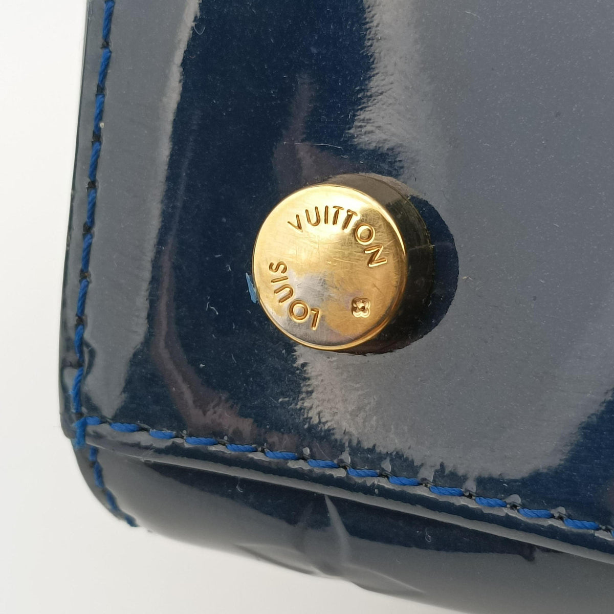 Vintage Louis Vuitton Brea MM Grand Bleu Vernis M90054 shoulderbag | stylenewstar