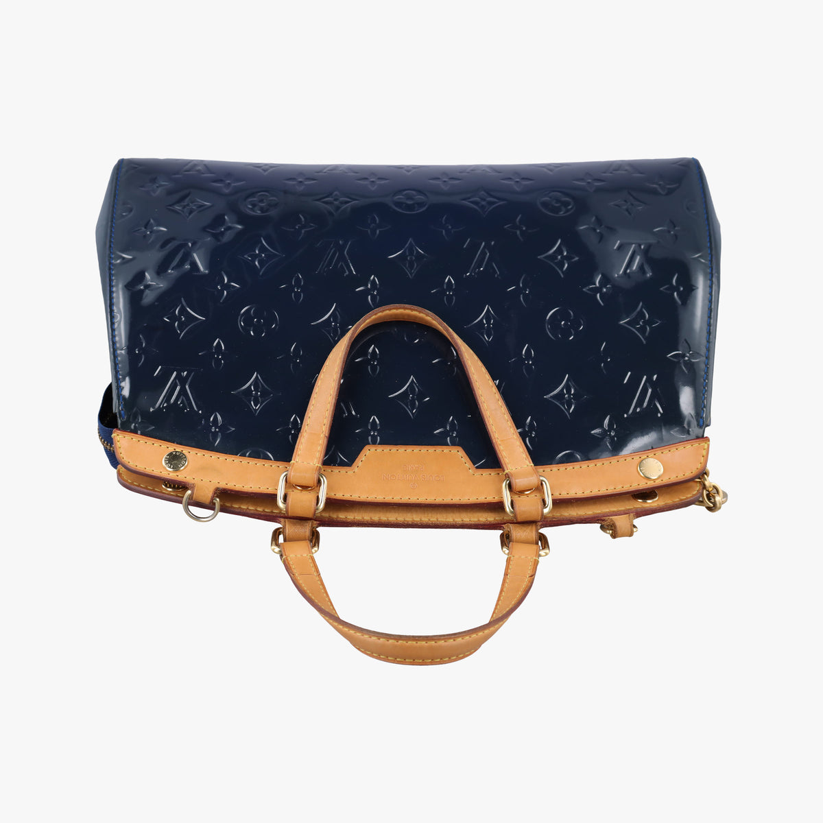 Vintage Louis Vuitton Brea MM Grand Bleu Vernis M90054 shoulderbag | stylenewstar