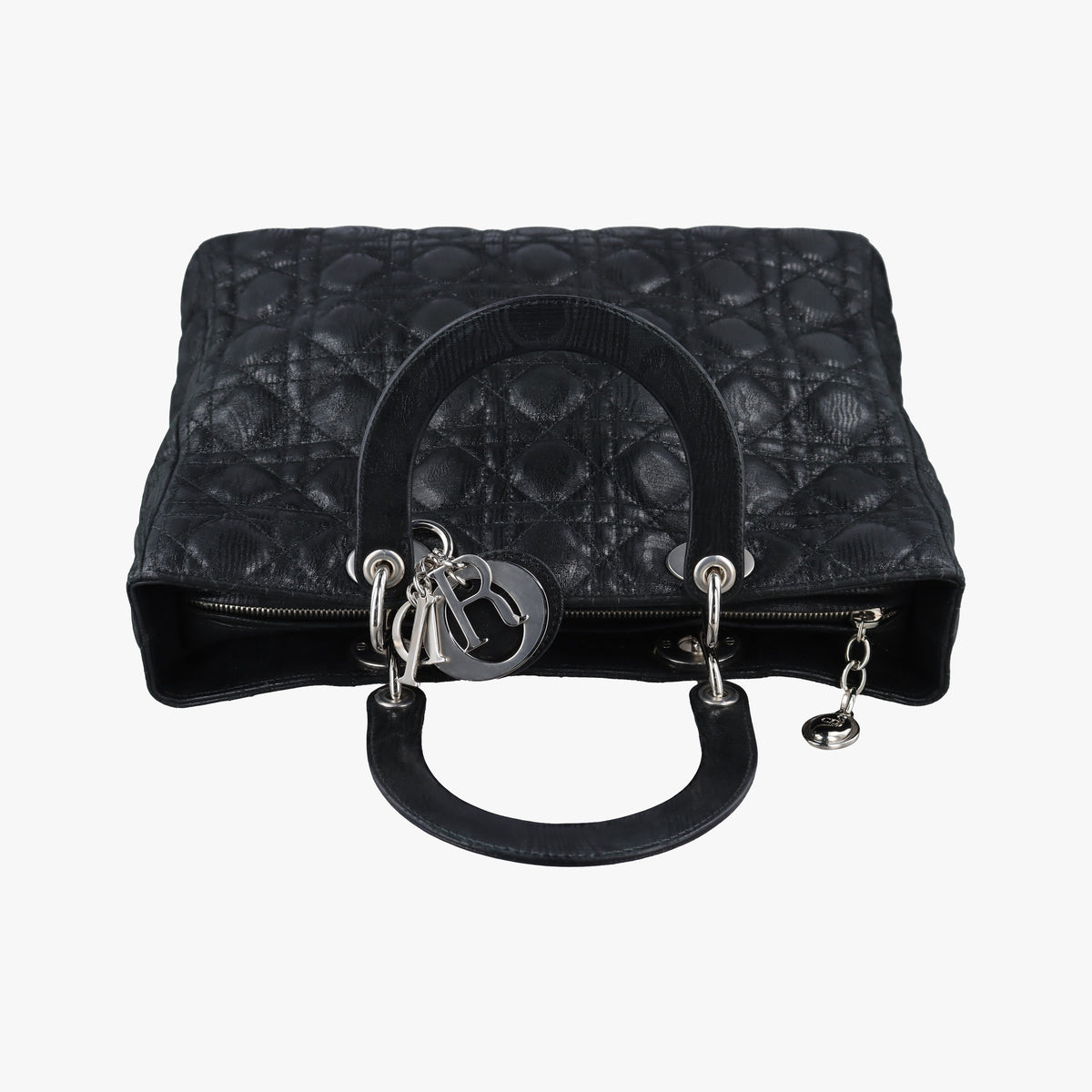 Secondhand Christian Dior Lady Dior Black Leather  shoulderbag | stylenewstar