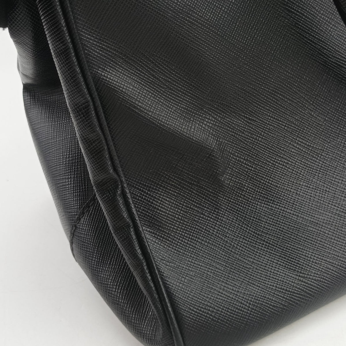 Secondhand Prada Galleria Black SAFFIANO Leather BN2274 shoulderbag | stylenewstar