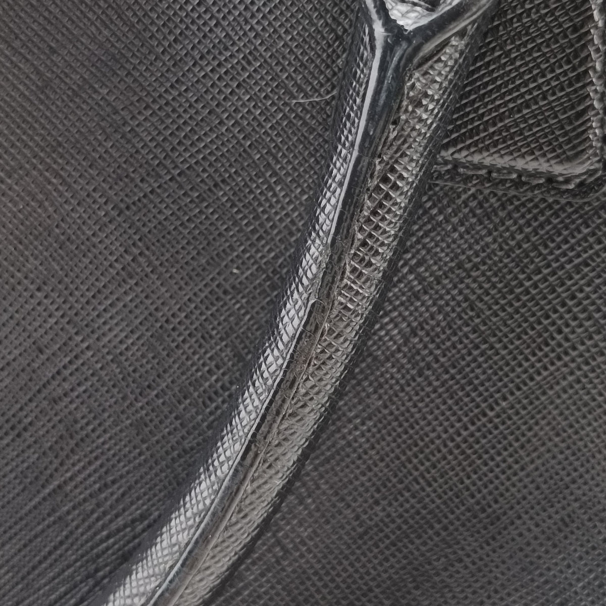 Secondhand Prada Galleria Black SAFFIANO Leather BN2274 shoulderbag | stylenewstar