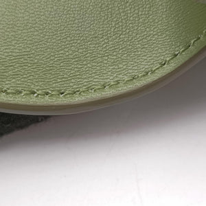 Pre-owned Celine Besace 16 Small Green Leather W-SL-2 shoulderbag | stylenewstar