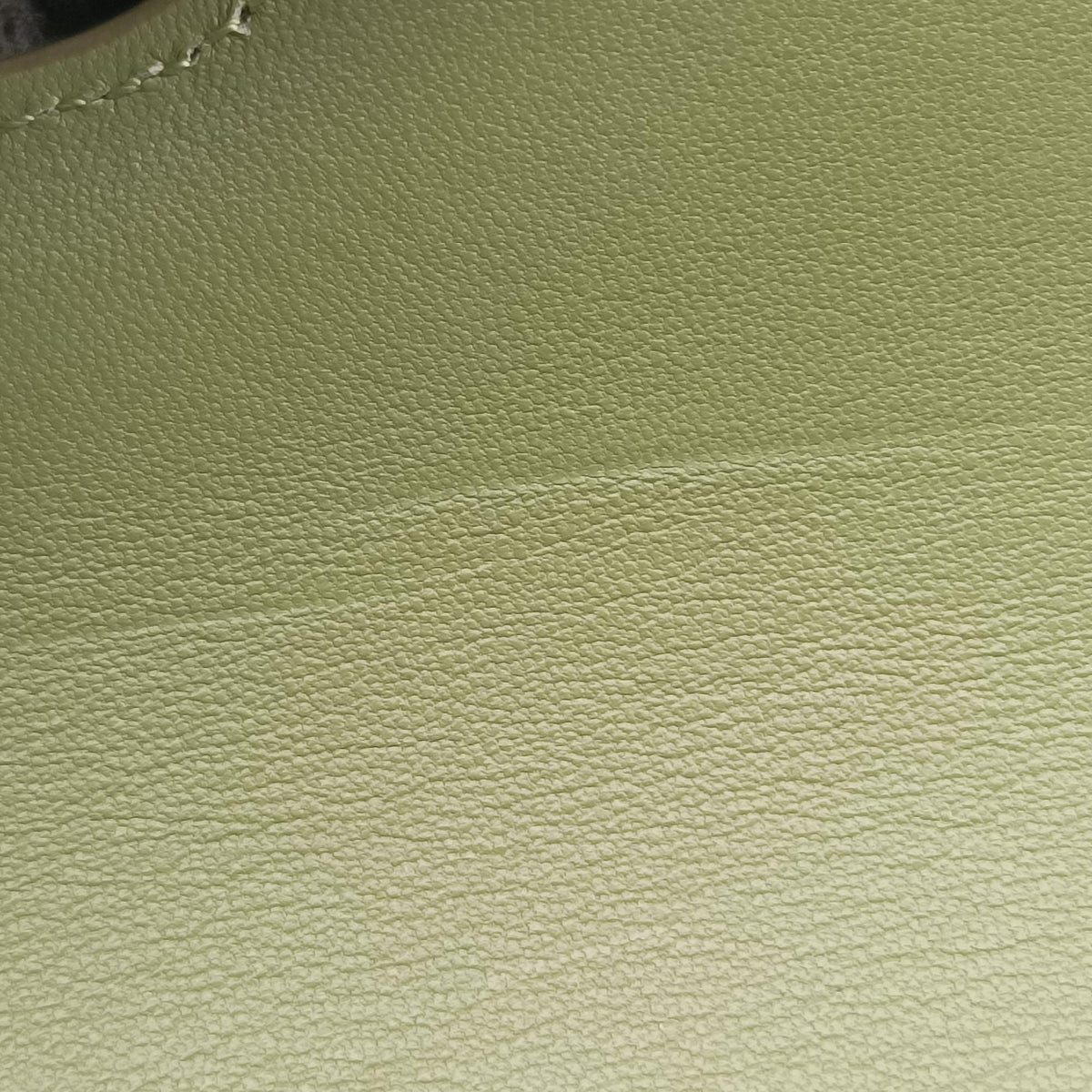 Pre-owned Celine Besace 16 Small Green Leather W-SL-2 shoulderbag | stylenewstar
