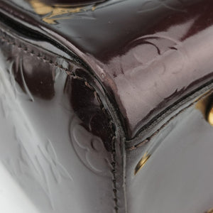 Pre-owned Louis Vuitton MELROSE AVENUE AMARANTE Vernis M93757 handbag | stylenewstar
