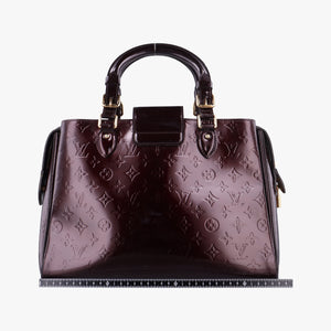Pre-owned Louis Vuitton MELROSE AVENUE AMARANTE Vernis M93757 handbag | stylenewstar