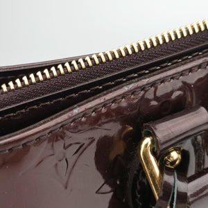 Pre-owned Louis Vuitton MELROSE AVENUE AMARANTE Vernis M93757 handbag | stylenewstar