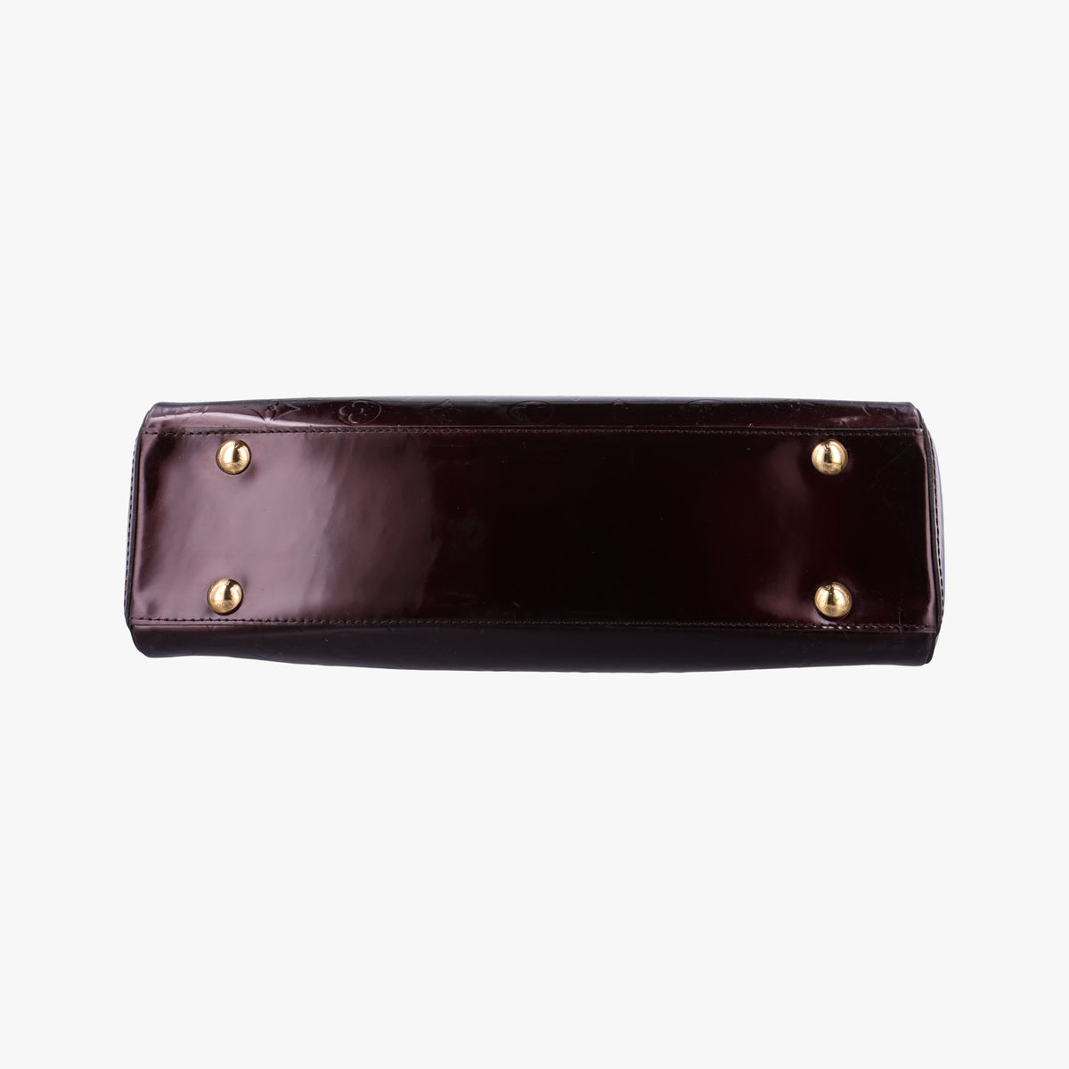 Pre-owned Louis Vuitton MELROSE AVENUE AMARANTE Vernis M93757 handbag | stylenewstar