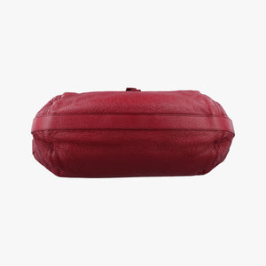 Pre-owned Christian Dior Cannage Bee Red Leather  handbag | stylenewstar