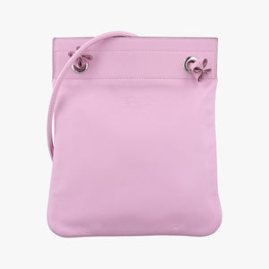 Pre-owned Hermes Sac Aline mini Pink lambskin  shoulderbag | stylenewstar