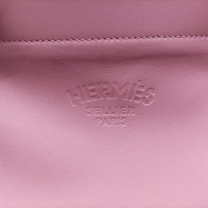 Pre-owned Hermes Sac Aline mini Pink lambskin  shoulderbag | stylenewstar