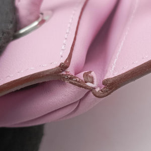 Pre-owned Hermes Sac Aline mini Pink lambskin  shoulderbag | stylenewstar
