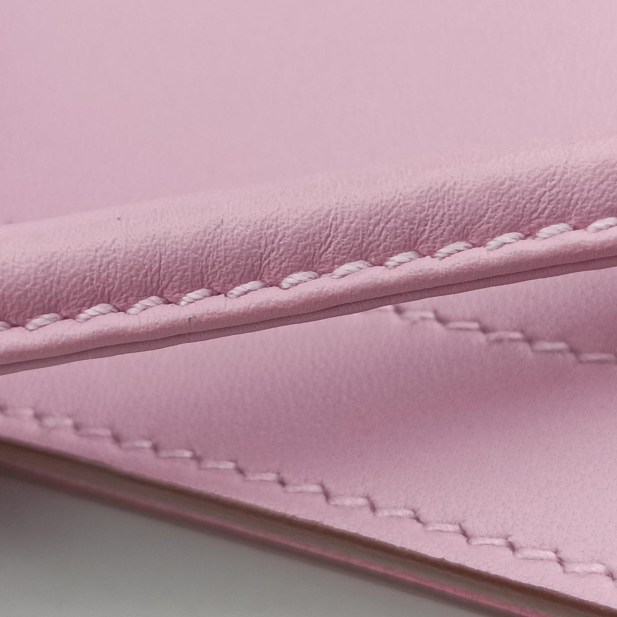 Pre-owned Hermes Sac Aline mini Pink lambskin  shoulderbag | stylenewstar
