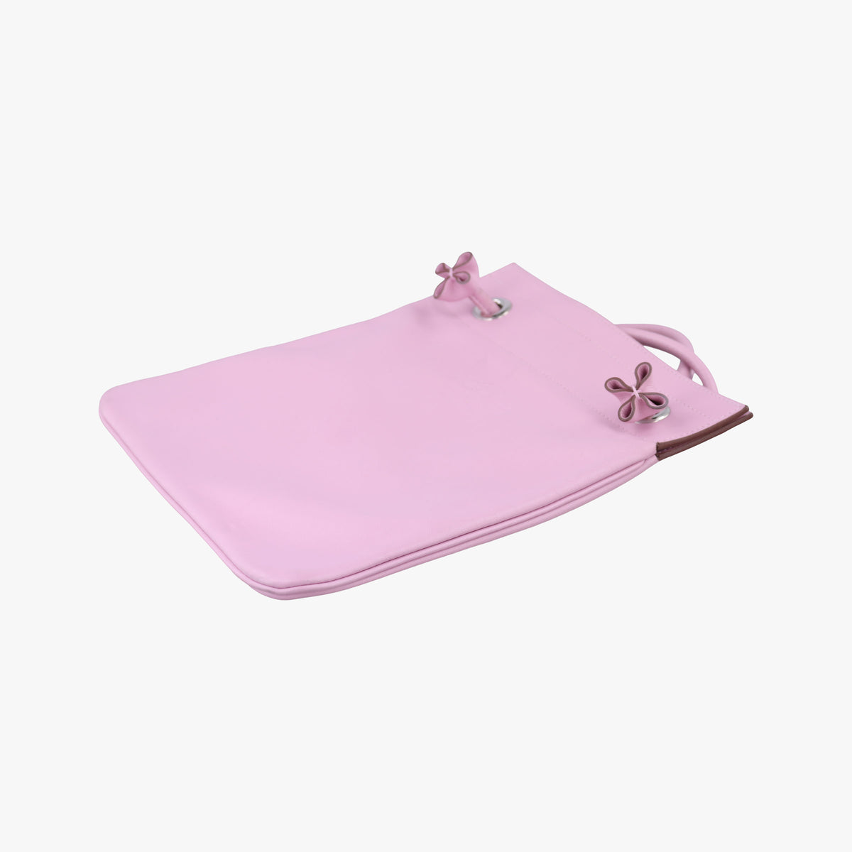 Pre-owned Hermes Sac Aline mini Pink lambskin  shoulderbag | stylenewstar