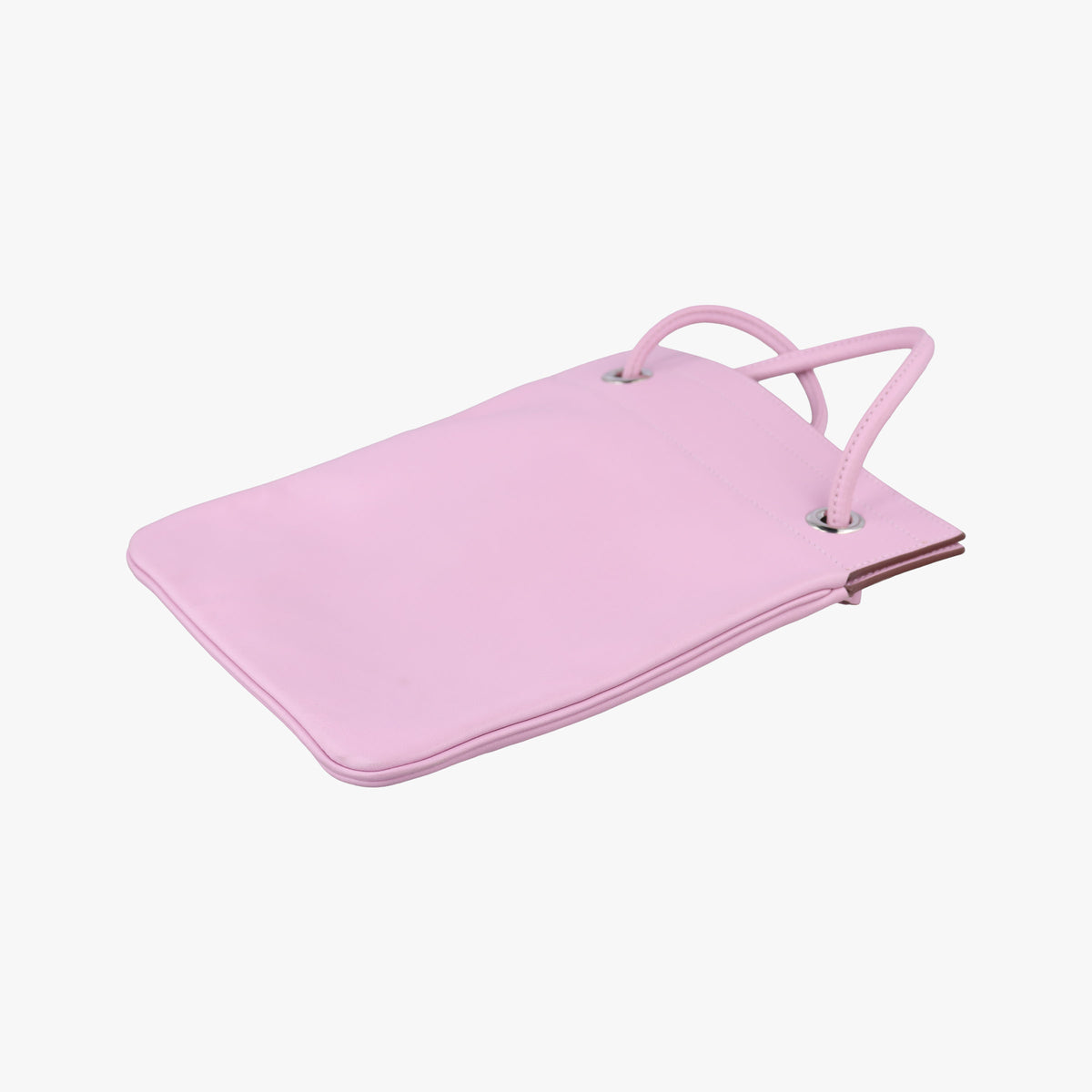 Pre-owned Hermes Sac Aline mini Pink lambskin  shoulderbag | stylenewstar