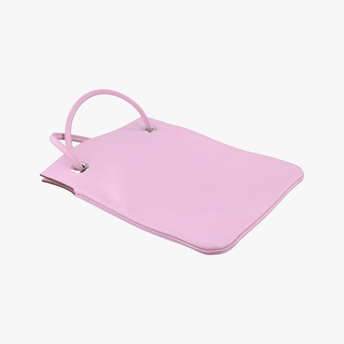Pre-owned Hermes Sac Aline mini Pink lambskin  shoulderbag | stylenewstar