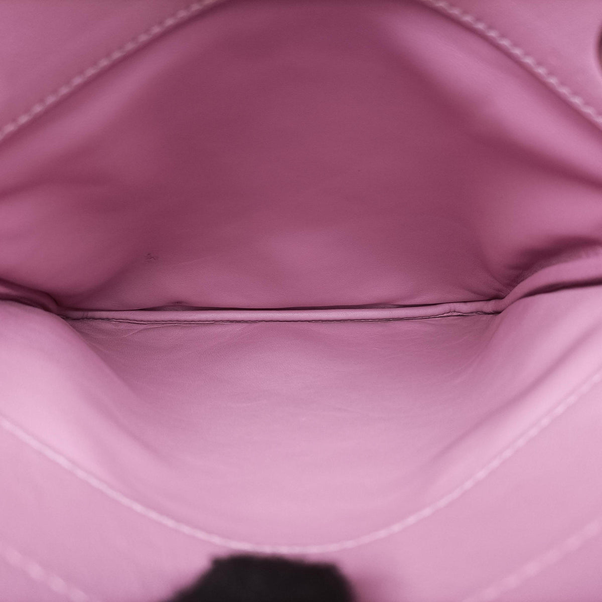 Pre-owned Hermes Sac Aline mini Pink lambskin  shoulderbag | stylenewstar