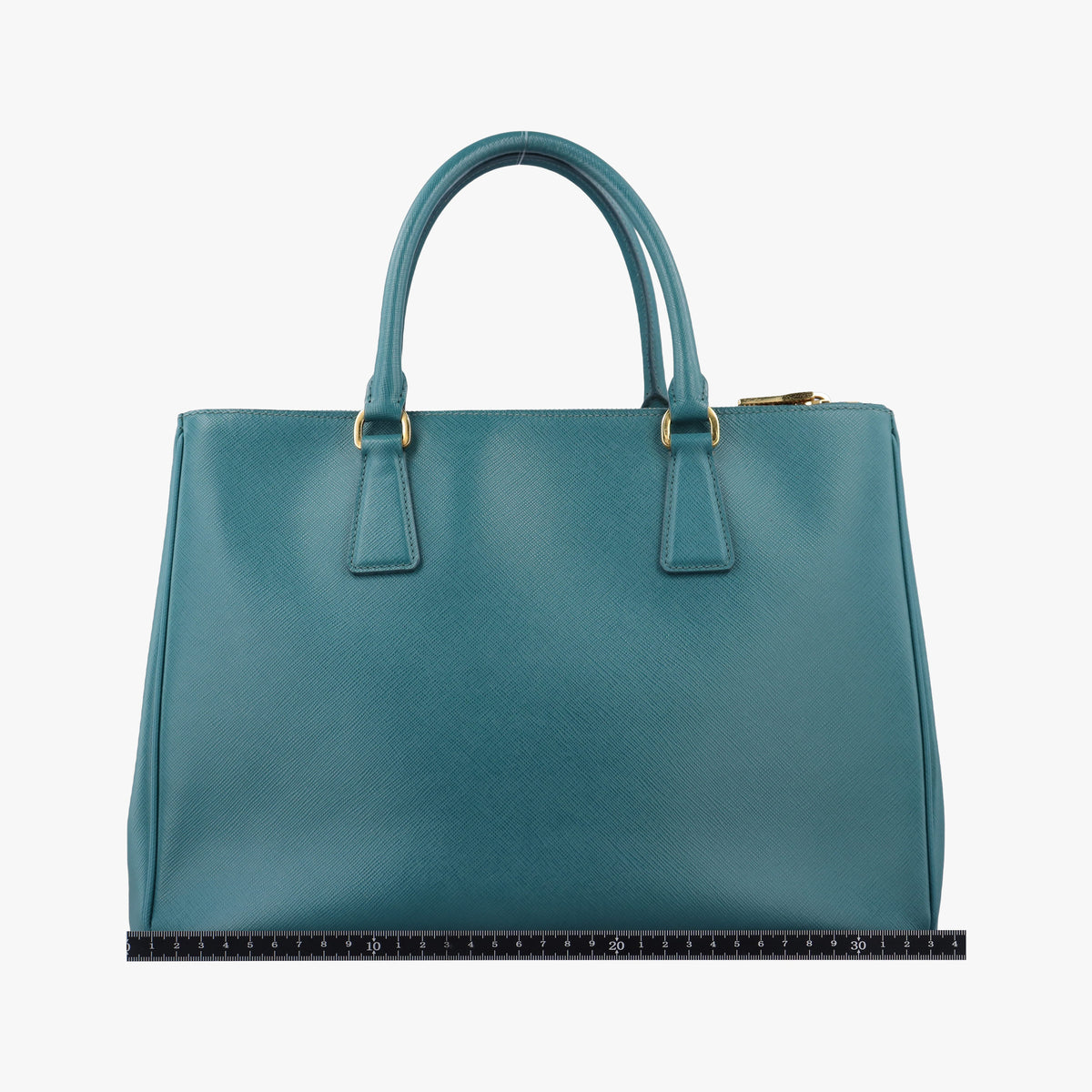 Vintage Prada Galleria BlueGreen SAFFIANO Leather BN1786 handbag | stylenewstar