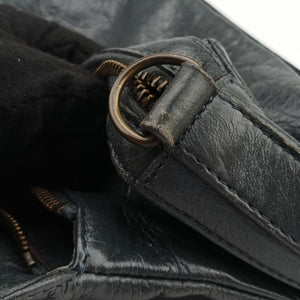 Pre-owned Balenciaga Classic The Toolkit Grey Green Lambskin 327101 shoulderbag | stylenewstar