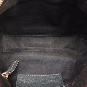 Pre-owned Balenciaga Classic The Toolkit Grey Green Lambskin 327101 shoulderbag | stylenewstar