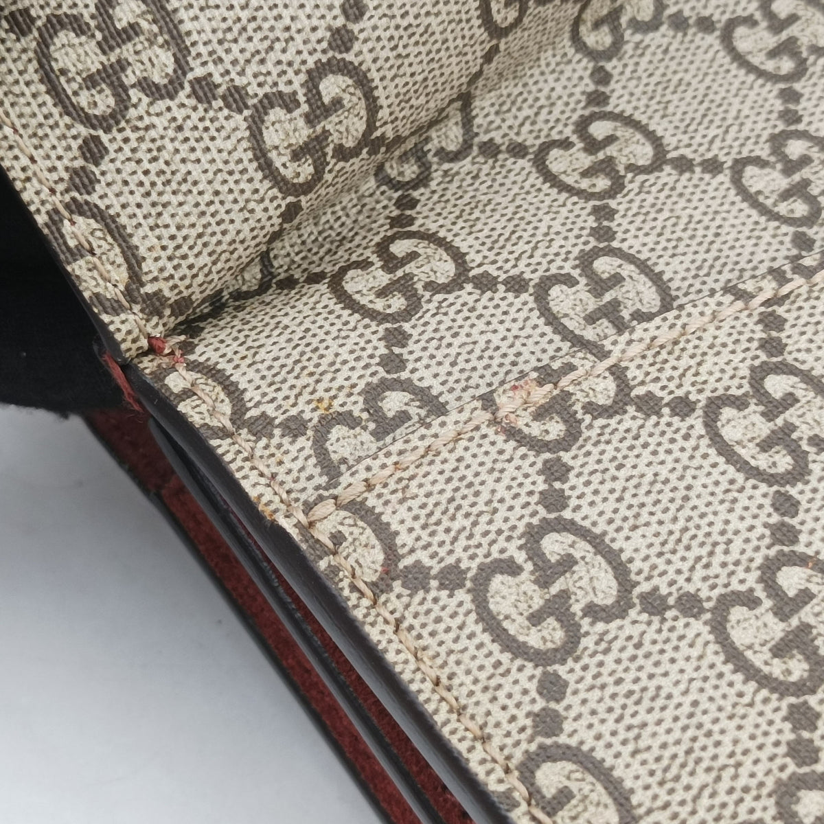 Vintage Gucci Dionysus beige×red×multi PVC coated canvas × suede 400249 shoulderbag | stylenewstar