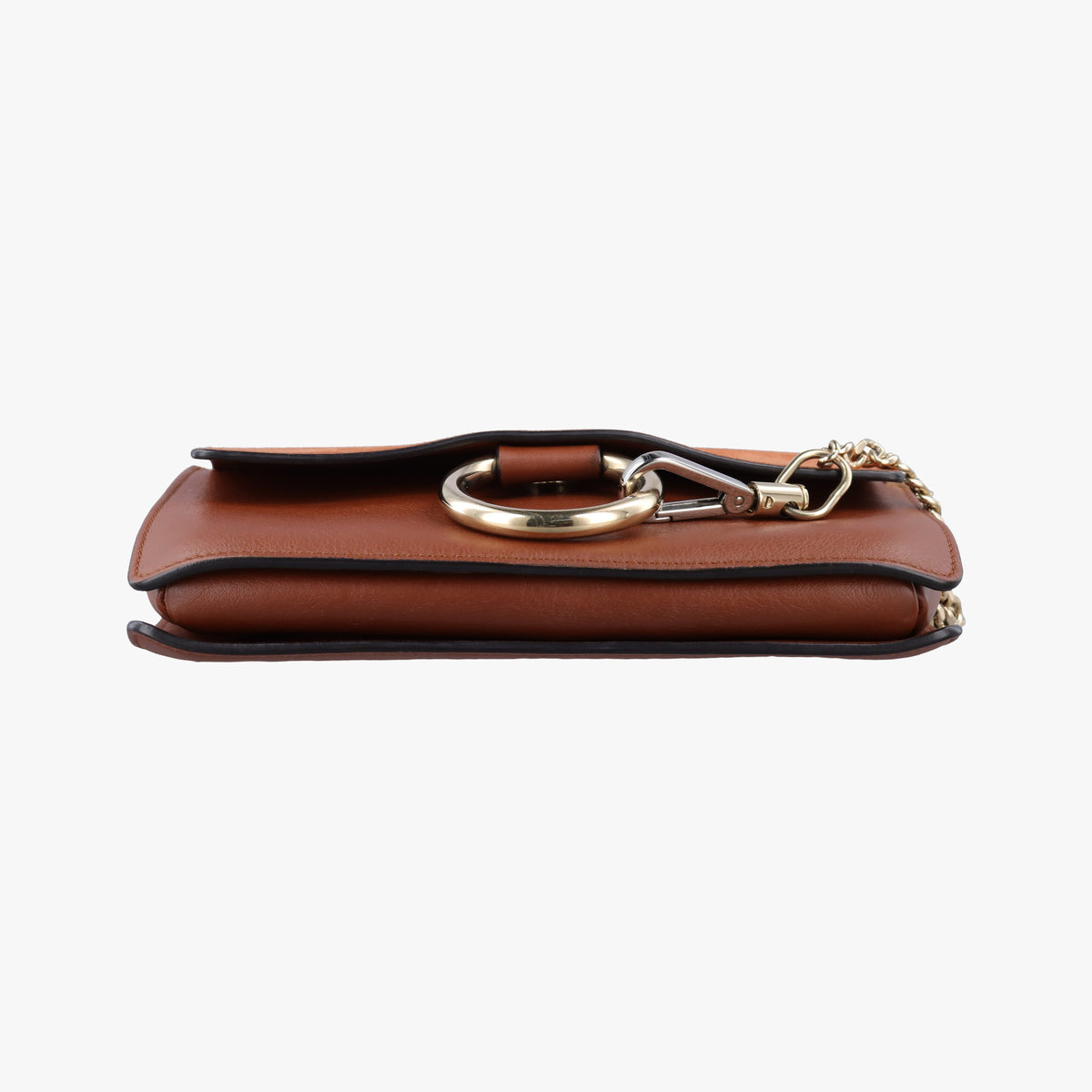 Pre-owned Chloe FAYE Brown Suede × leather  shoulderbag | stylenewstar