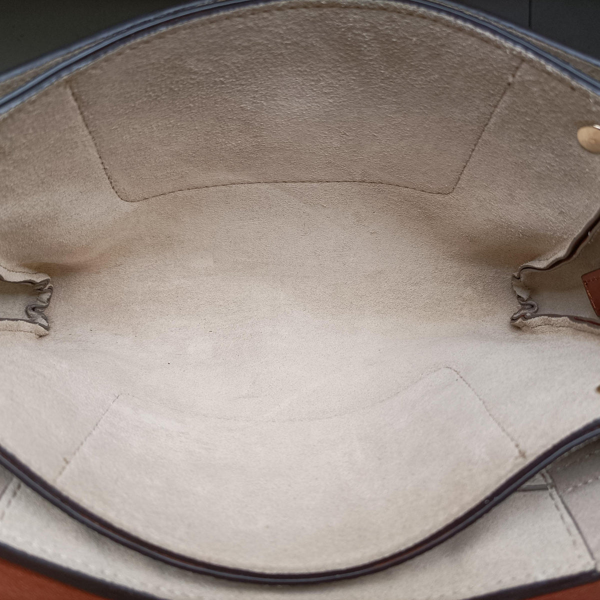 Pre-owned Chloe FAYE Brown Suede × leather  shoulderbag | stylenewstar