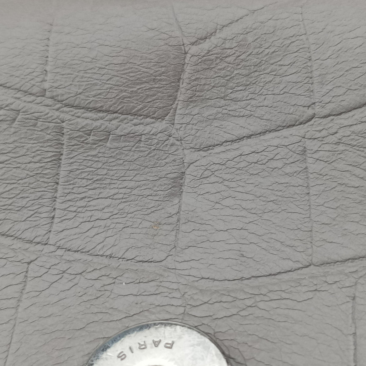 Vintage Yves Saint Laurent COLLEGE Grey Leather 428101 shoulderbag | stylenewstar