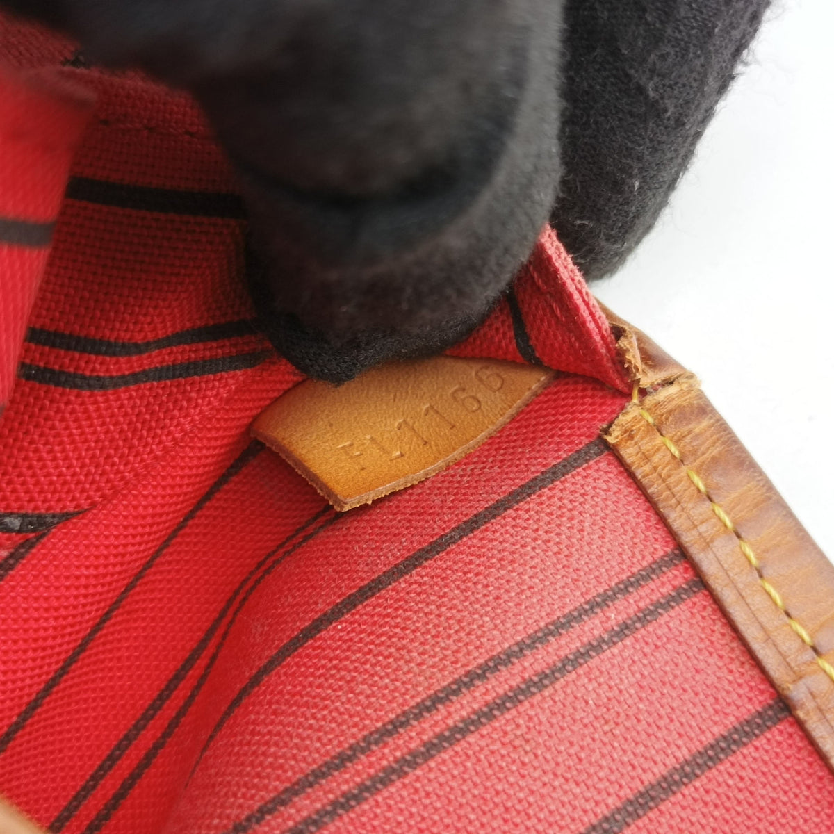 Secondhand Louis Vuitton Neverfull MM Brown x Poppy Denim Monogram Jungle Dot M41978 shoulderbag | stylenewstar