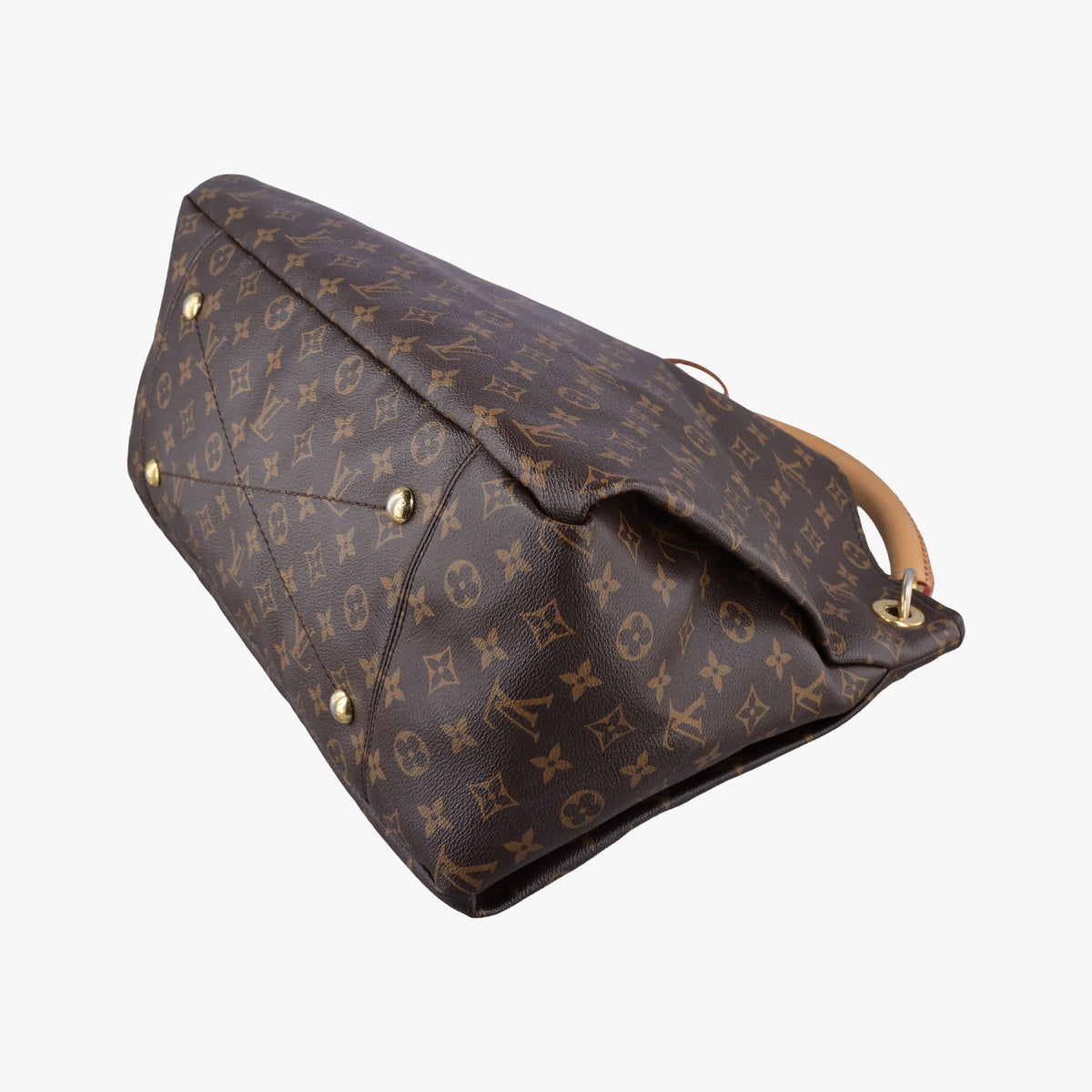 Pre-owned Louis Vuitton Artsy MM Brown Monogram canvas M40249 handbag | stylenewstar