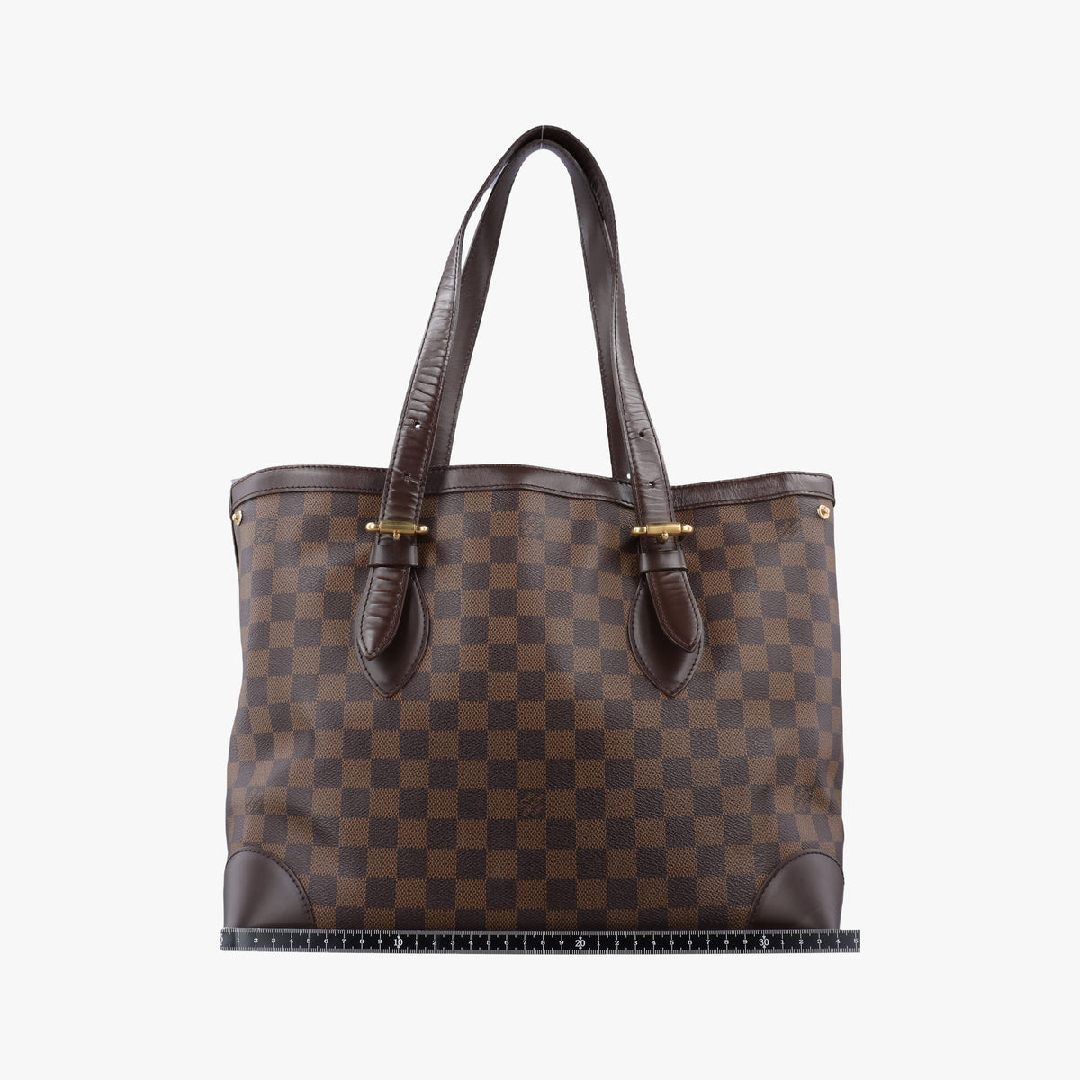 Pre-owned Louis Vuitton HAMPSTEAD MM EBENE Damier Canvas N51204 shoulderbag | stylenewstar