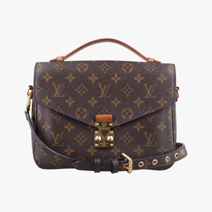 Pre-owned Louis Vuitton Pochette Metis MM Brown Monogram Canvas M44875 shoulderbag | stylenewstar