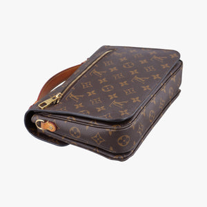 Pre-owned Louis Vuitton Pochette Metis MM Brown Monogram Canvas M44875 shoulderbag | stylenewstar