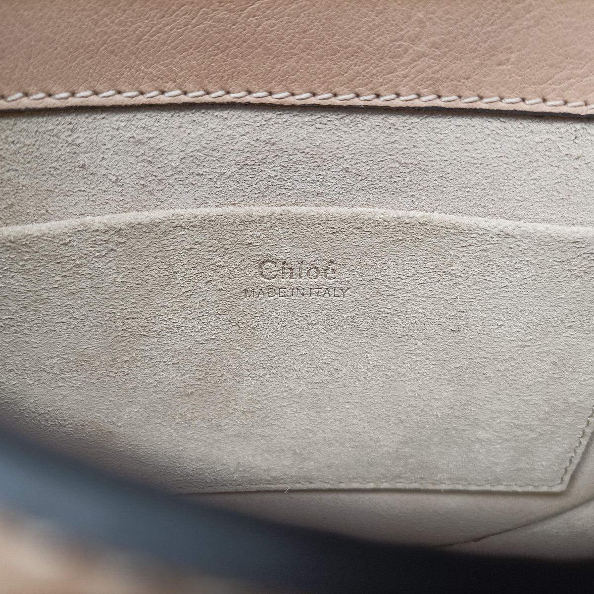 Pre-owned Chloe Bracelet Nile Beige Leather  shoulderbag | stylenewstar