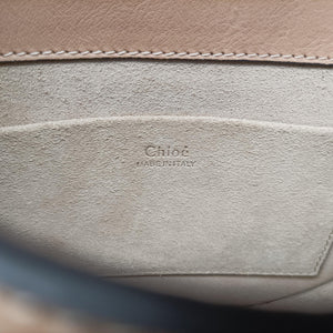 Pre-owned Chloe Bracelet Nile Beige Leather  shoulderbag | stylenewstar
