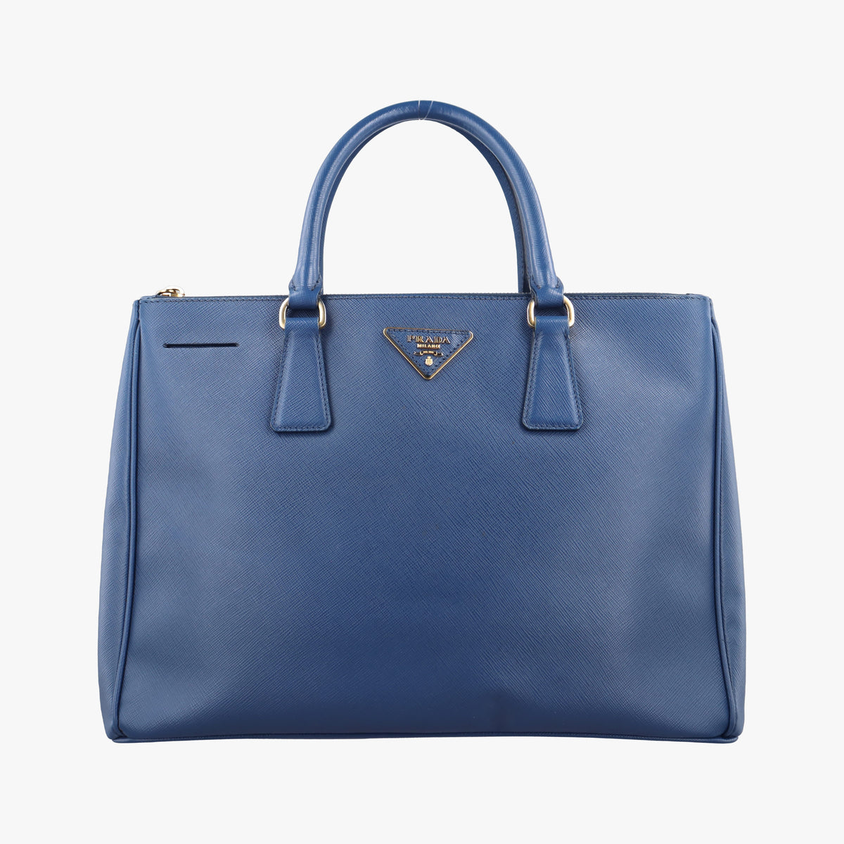 Vintage Prada Galleria Blue SAFFIANO Leather BN2274 handbag | stylenewstar