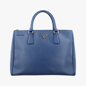Vintage Prada Galleria Blue SAFFIANO Leather BN2274 handbag | stylenewstar