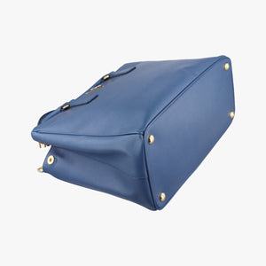 Vintage Prada Galleria Blue SAFFIANO Leather BN2274 handbag | stylenewstar