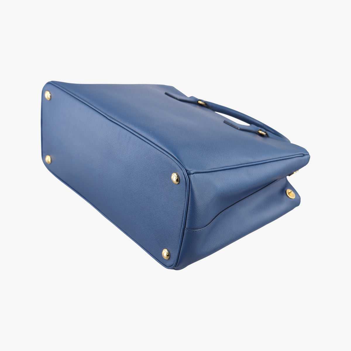 Vintage Prada Galleria Blue SAFFIANO Leather BN2274 handbag | stylenewstar