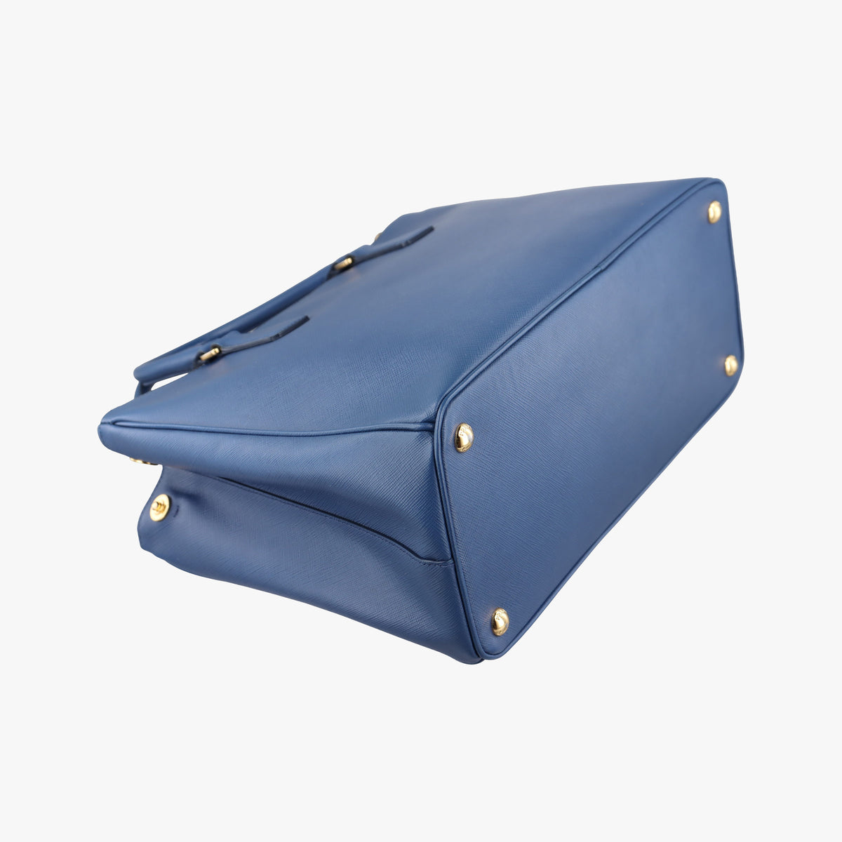 Vintage Prada Galleria Blue SAFFIANO Leather BN2274 handbag | stylenewstar