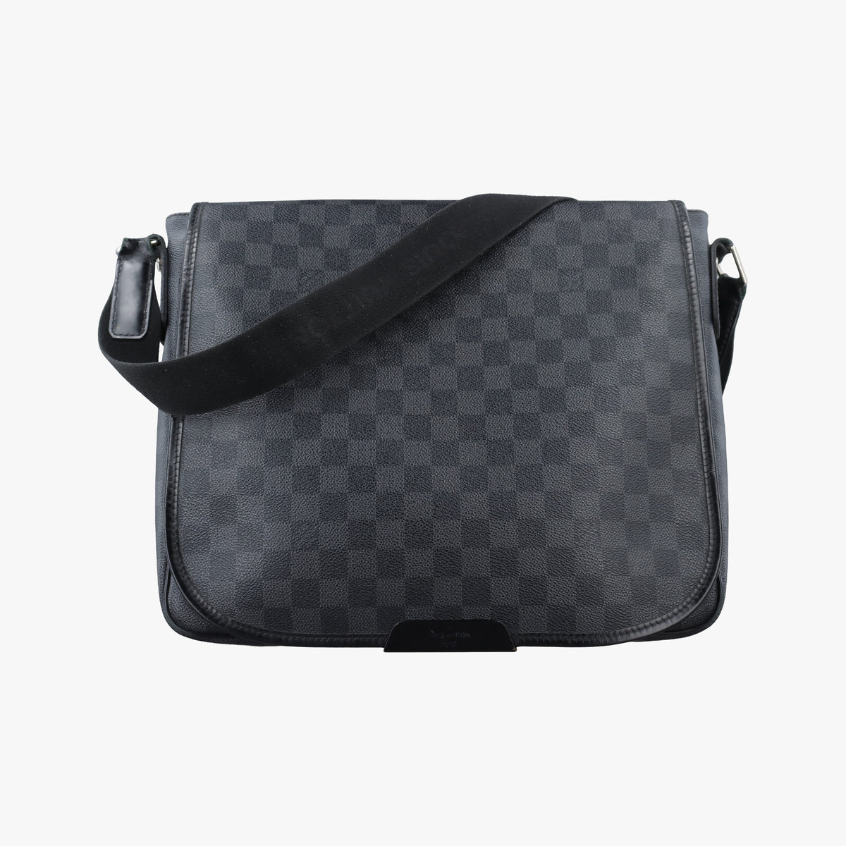 Pre-owned Louis Vuitton DANIEL MM Noir Damier Graphite N58029 shoulderbag | stylenewstar