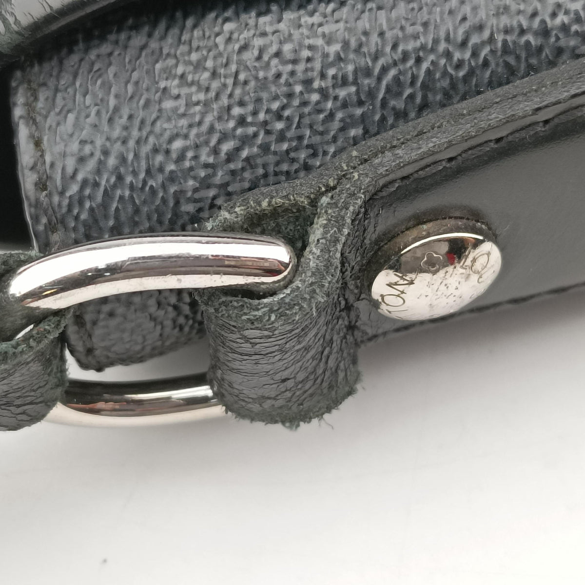 Pre-owned Louis Vuitton DANIEL MM Noir Damier Graphite N58029 shoulderbag | stylenewstar