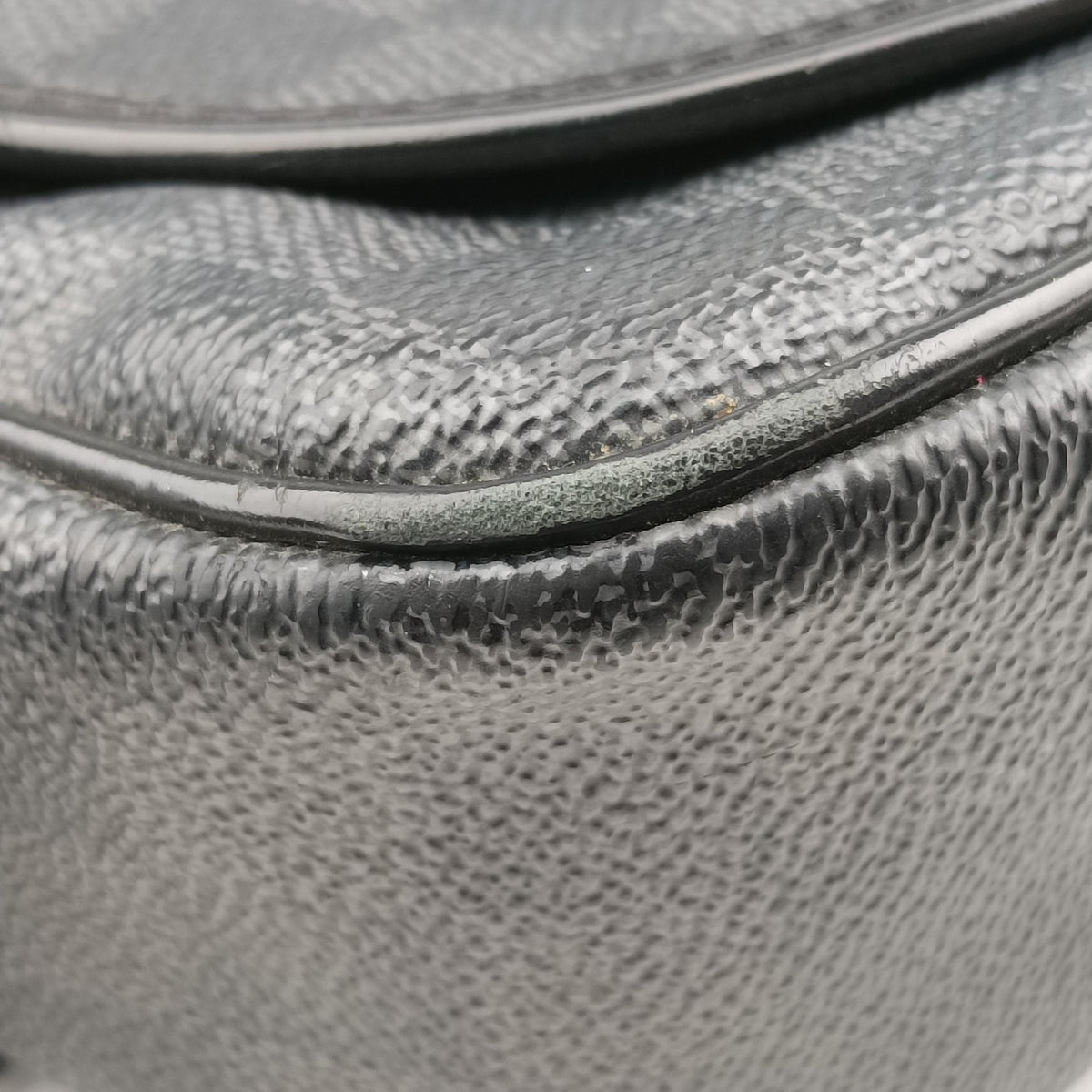 Pre-owned Louis Vuitton DANIEL MM Noir Damier Graphite N58029 shoulderbag | stylenewstar