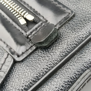 Pre-owned Louis Vuitton DANIEL MM Noir Damier Graphite N58029 shoulderbag | stylenewstar