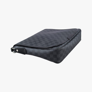 Pre-owned Louis Vuitton DANIEL MM Noir Damier Graphite N58029 shoulderbag | stylenewstar