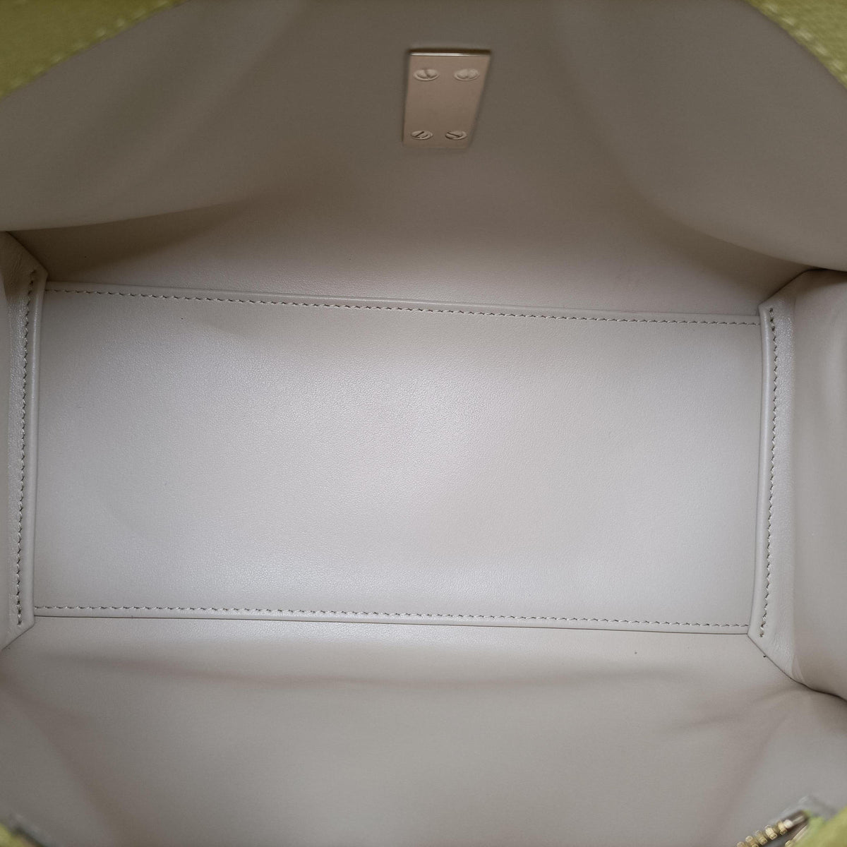Pre-owned Valextra Iside Yellow×Green×Pink Leather  shoulderbag | stylenewstar