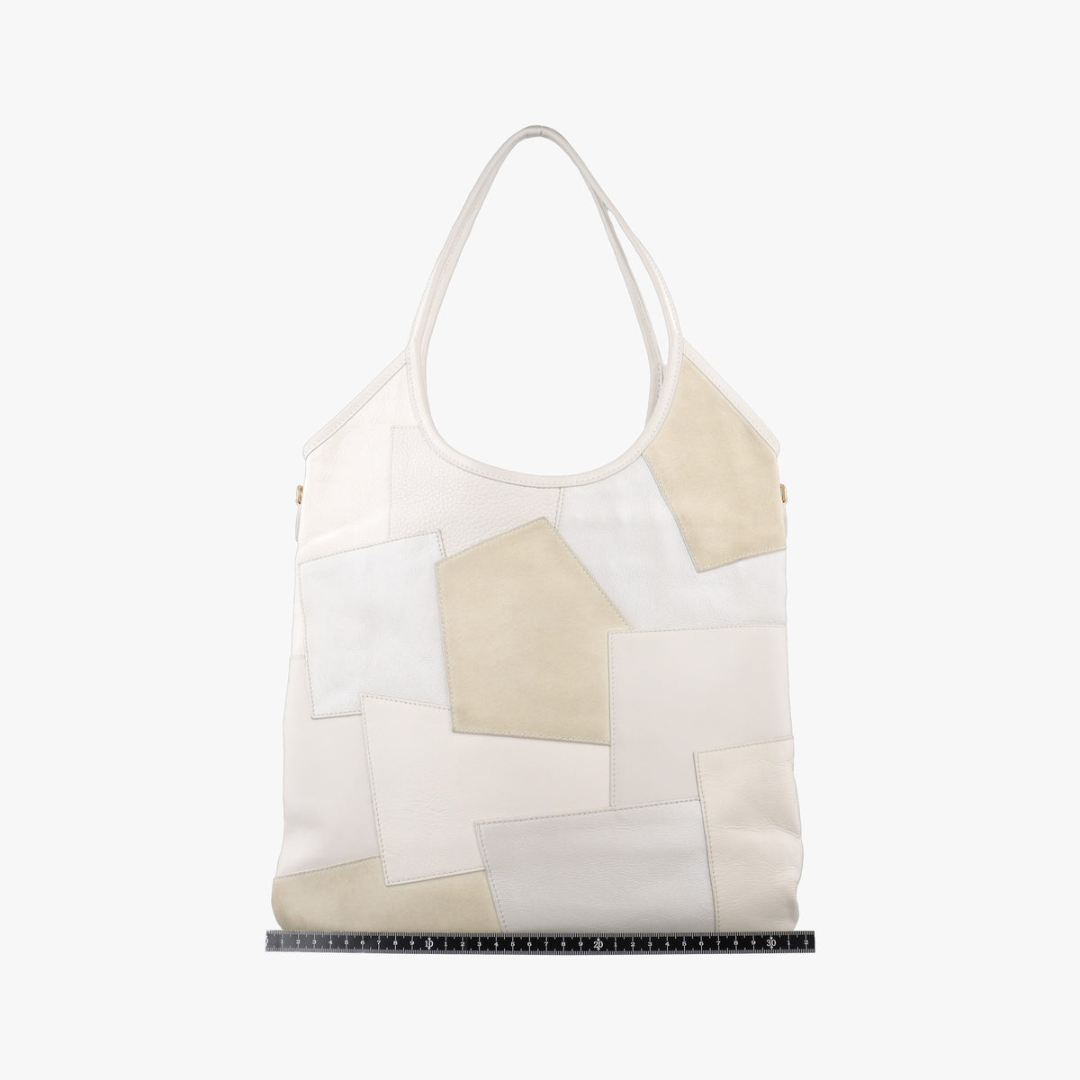 Pre-owned Miu Miu Ivy White x Beige suede x Leather  handbag | stylenewstar