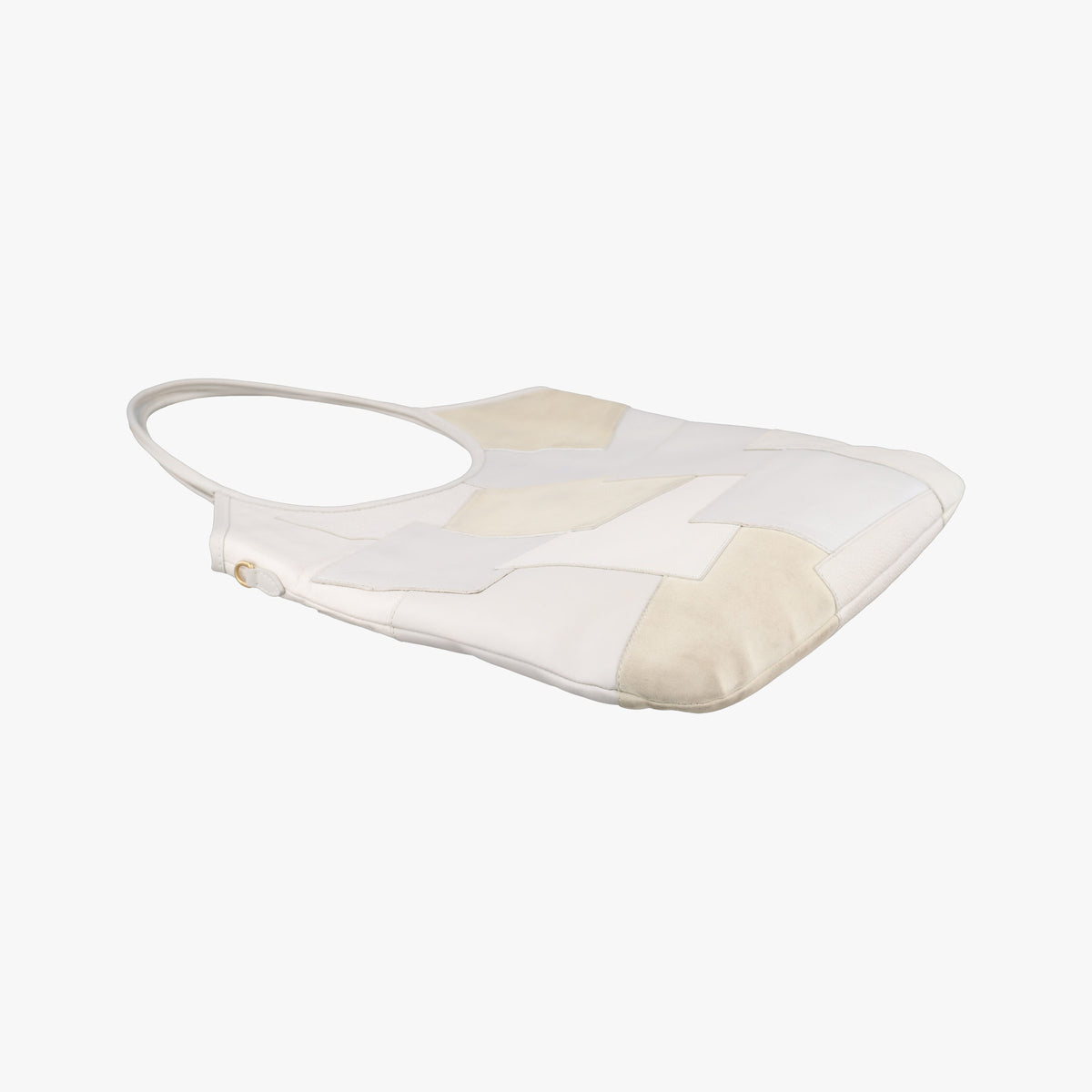 Pre-owned Miu Miu Ivy White x Beige suede x Leather  handbag | stylenewstar