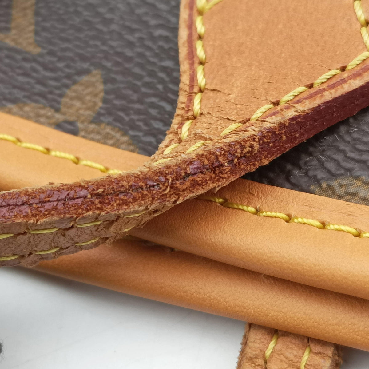 Pre-owned Louis Vuitton NEVERFULLMM Brown Monogram Canvas M40156 shoulderbag | stylenewstar